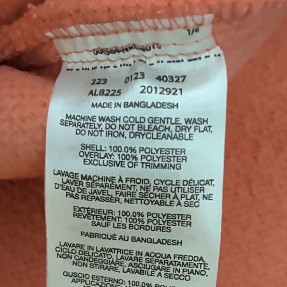 Columbia Peach Fleece Jacket - Picture 7 of 7
